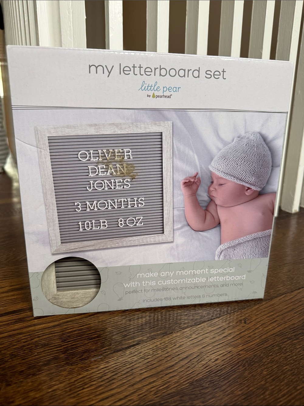 Gray Letterboard Set